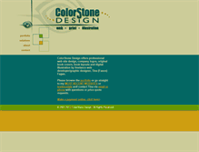 Tablet Screenshot of colorstonedesign.com
